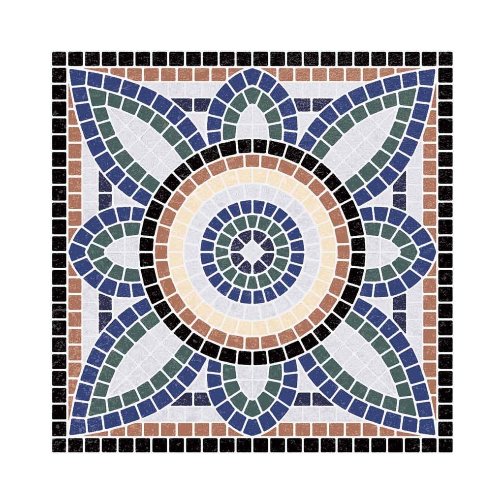 PISO COLONIAL MULTICOLOR 19.8X19.8 PRIM. CORONA (1.1)