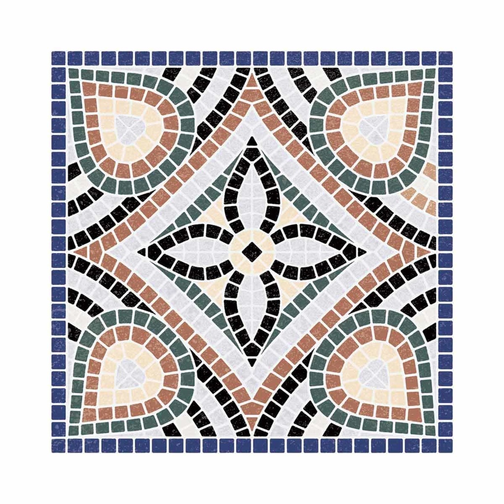 PISO COLONIAL MULTICOLOR 19.8X19.8 PRIM. CORONA (1.1)