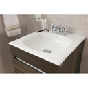 MUEBLE DE BAÑO ELEVADO ALUVIA ROBLE GRIS CENIZA / LVM 45