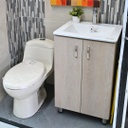 MUEBLE DE BAÑO PISO ROBLE PROVENSAL 53X46 COMFER