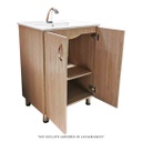 MUEBLE DE BAÑO PISO NACAR 53X46 COMFER