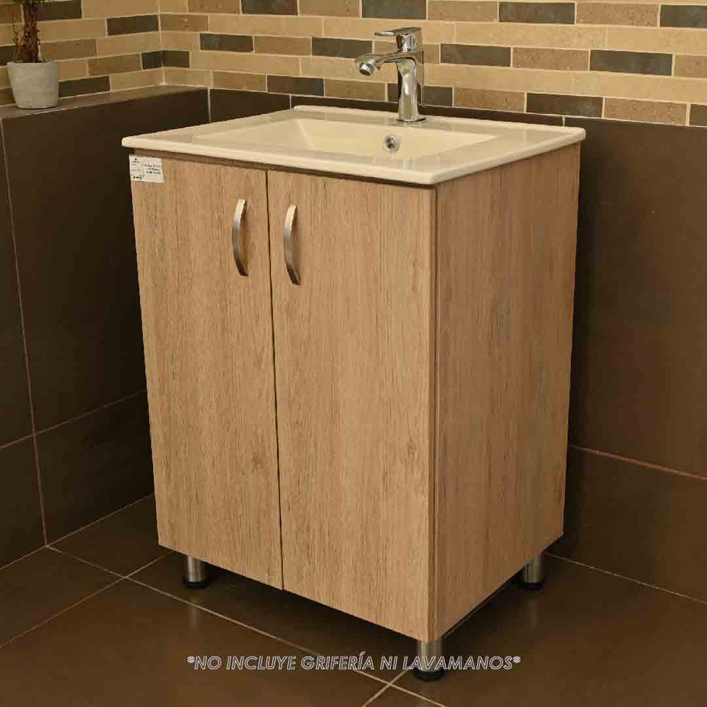 Mueble de baño-Mueble-Baño-Lavamanos-Mueble de Baño Elevado-Mueble De Baño Piso-Acoples-Sifón