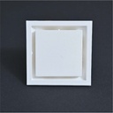 REJILLA SIFON PLASTICA CUADRADA 8X8 BLANCO