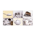 Ceramica para pared de cocina corona Tamara Multicolor