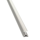 Zócalo moderno flecha aluminio blanco