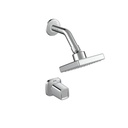 CONJ. REGISTRO DUCHA SOLID CROMO CORONA