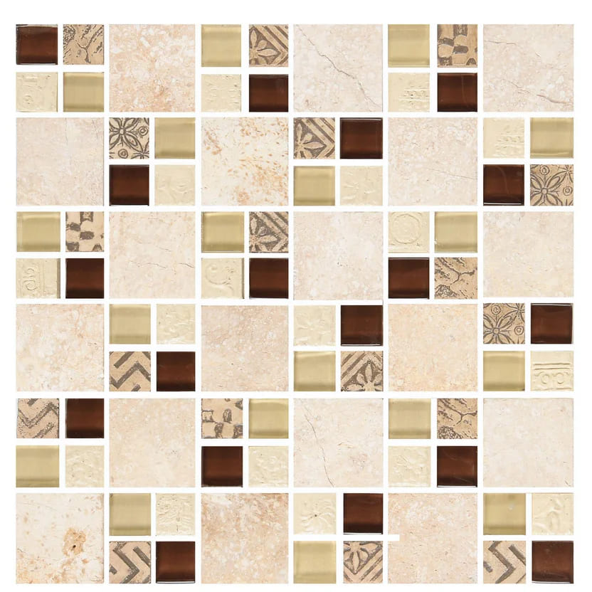 MOSAICO NUEVO TURAN BEIGE 30X30 CORONA