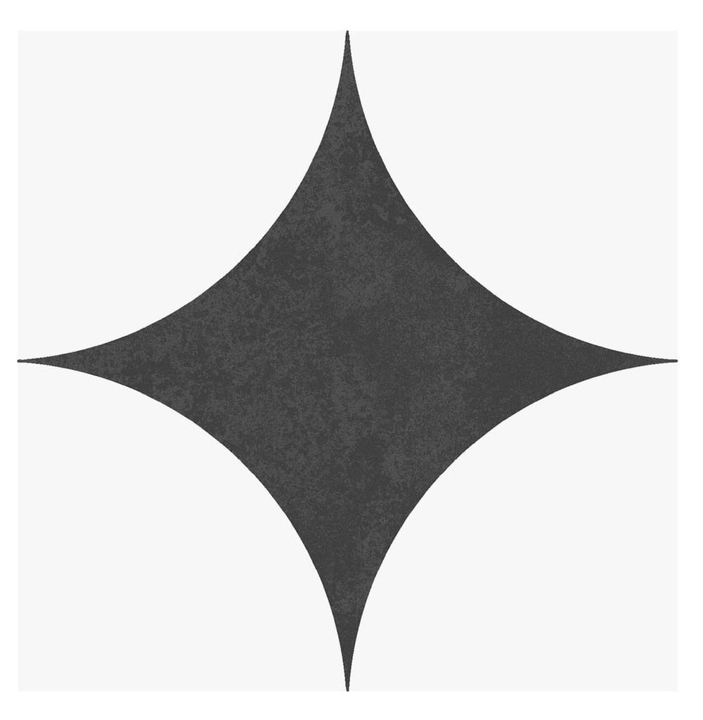 CUADRADO ECLIPSE LUZ NEGRO 19.8X19.8 CORONA