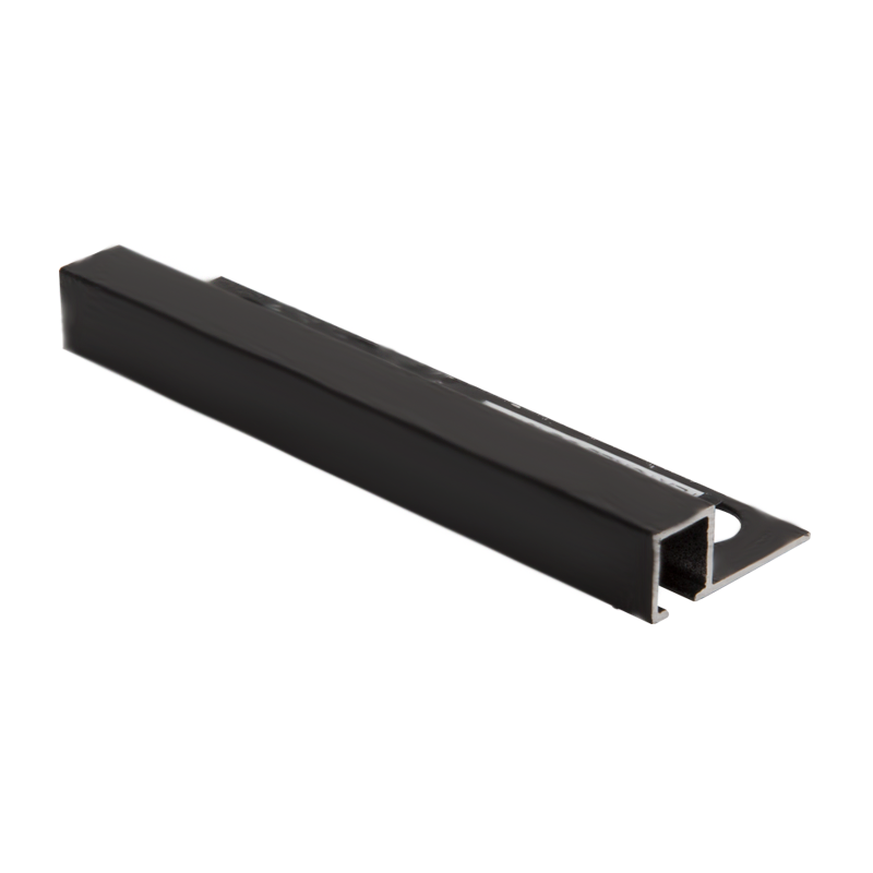 WIN CUADRADO ALUMINIO MATT BLACK 12MMX2.5M GENESIS