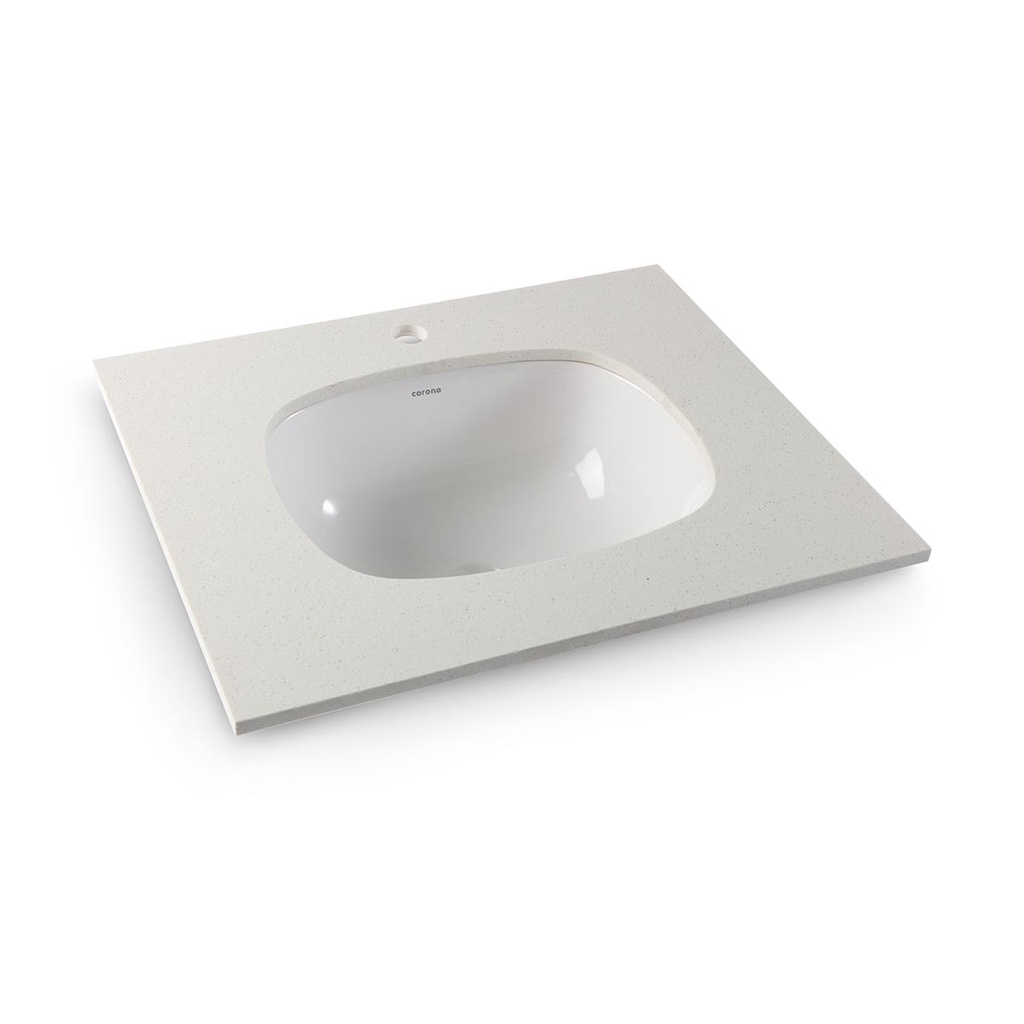 [PLB001] LAVAMANOS CASCADE INCRUSTAR BLANCO CORONA