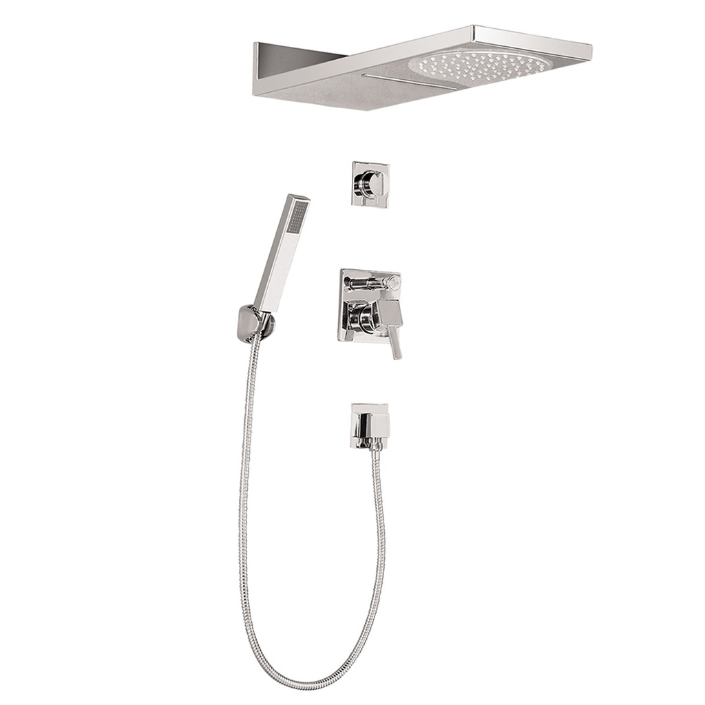 CONJ. MONOCONT. DUCHA CON DIVERTER-TEL YANGZI SSB CORONA