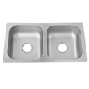 LAVAPLATOS DOBLE POCETA DT 80X43 SOCODA