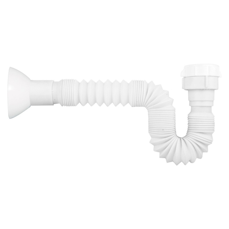 SIFON FLEXIBLE BLANCO GRICOL