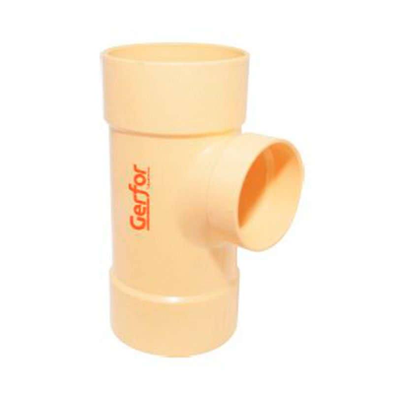 TEE SANIT REDUC. 4X3" GERFOR