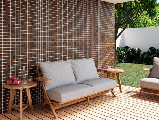 [RDC025] MALLA SQ MESH PRAGA BRONCE 30X30 ALFA