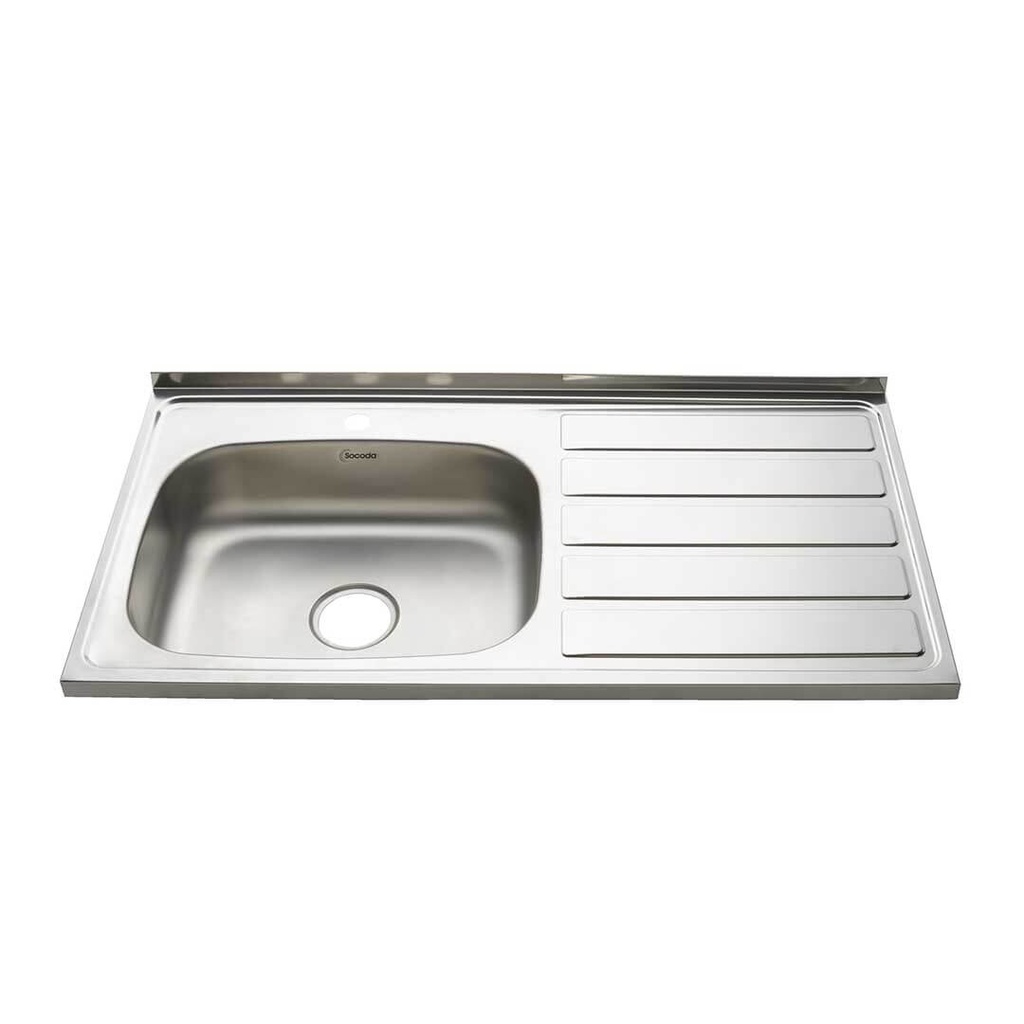 MESON ACERO RAD 100X52 PC IZQ. MONOCONTROL SOCODA