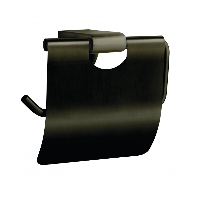 PORTA PAPEL DESSIN NEGRO MATE STRETTO