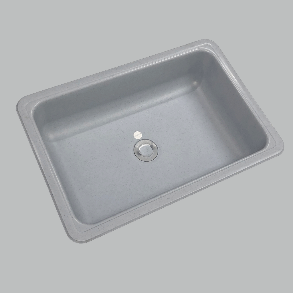 LAVAPLATOS PLASTICO 60X40 GRIS