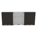 GABINETE SUP. 1.50 VIDRIO BL/FRENTES WG