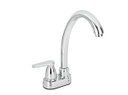 LLAVE SENCILLA LAVAPLATOS NOGAL LT CORONA