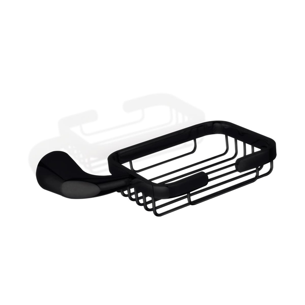 [GAU022] JABONERA DUCHA KORAL MATE BLACK CORONA