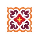 CUADRADO PALMI MARCO MULTICOLOR 19.8X19.8 CORONA