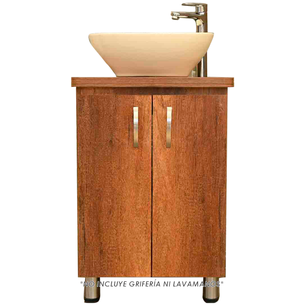 MUEBLE DE BAÑO PISO ECO CARAMELO COMFER