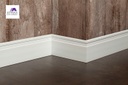 [RLC034] GUARDAESCOBA ZÓCALO EXTRA LINE 100mm x 2.5m BLANCO A1 ATRIM
