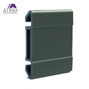 CLIP DE FIJACION PARA ZÓCALO - GUARDAESCOBA X12 UND GRIS ATRIM