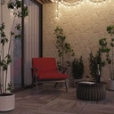 MALLA HEXAGONO NOGAL BEIGE 21X21 ALFA