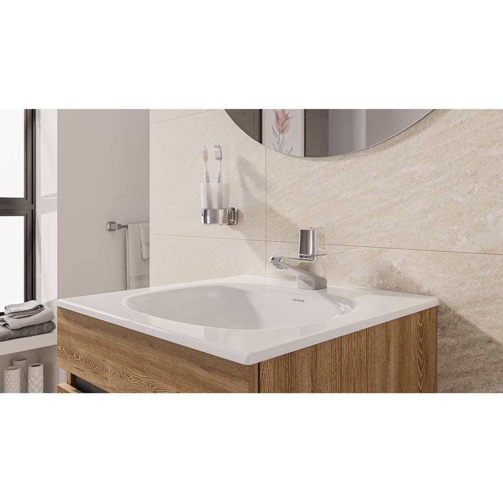 LLAVE INDIVIDUAL SOLID CROMO CORONA