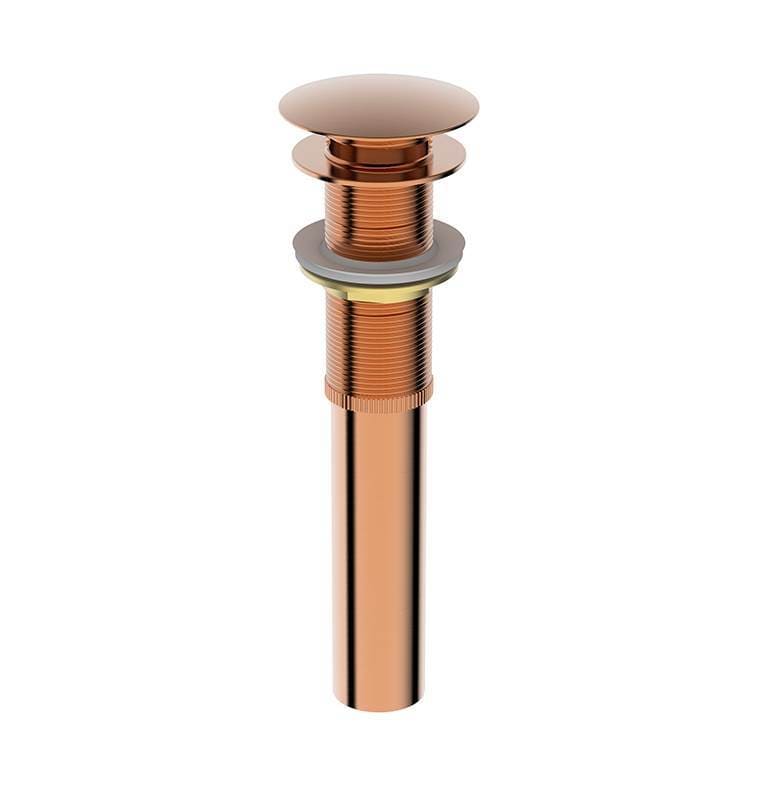 [GCS030] DESAGÛE PUSH CON REBOSE URBAN ROJO ORO DECOR.