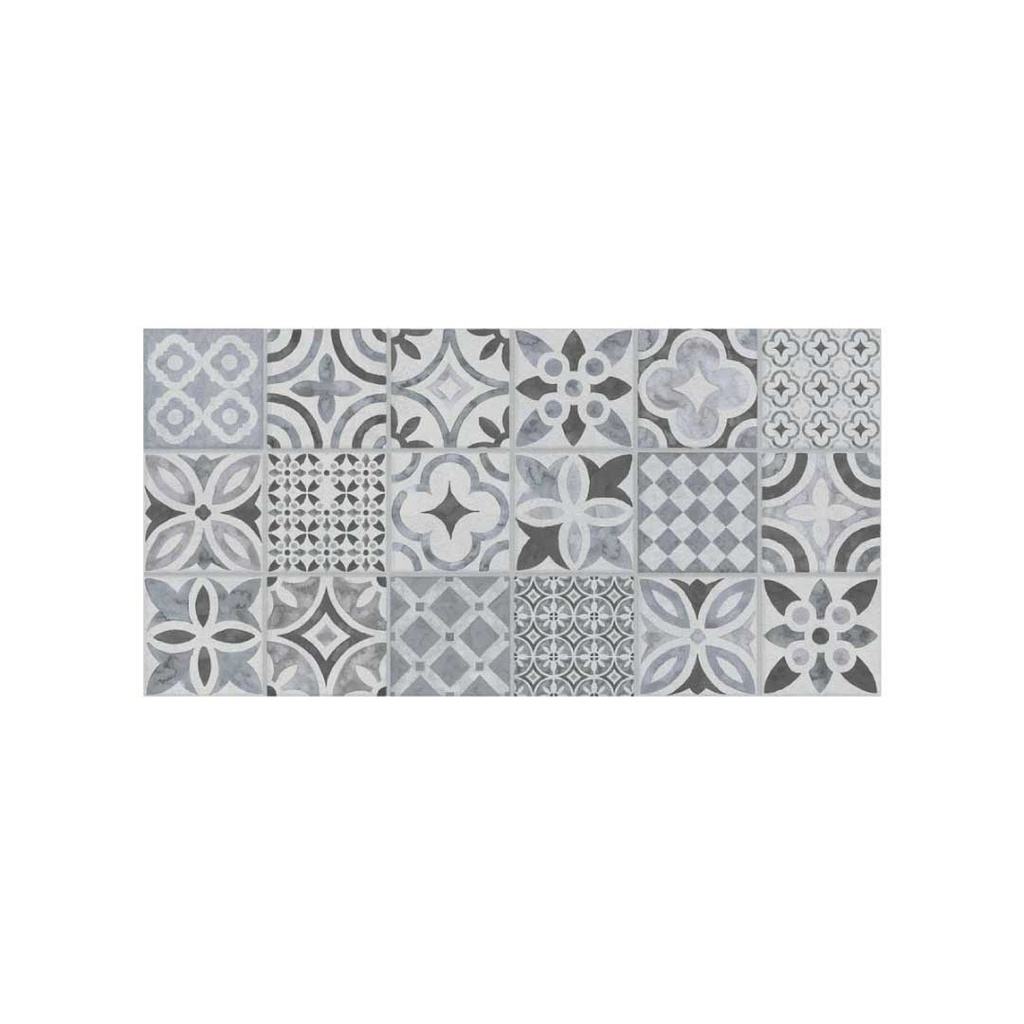 [RDB103] BASE DECORADA PISO PARED TEJADA GRIS 29X58 CORONA