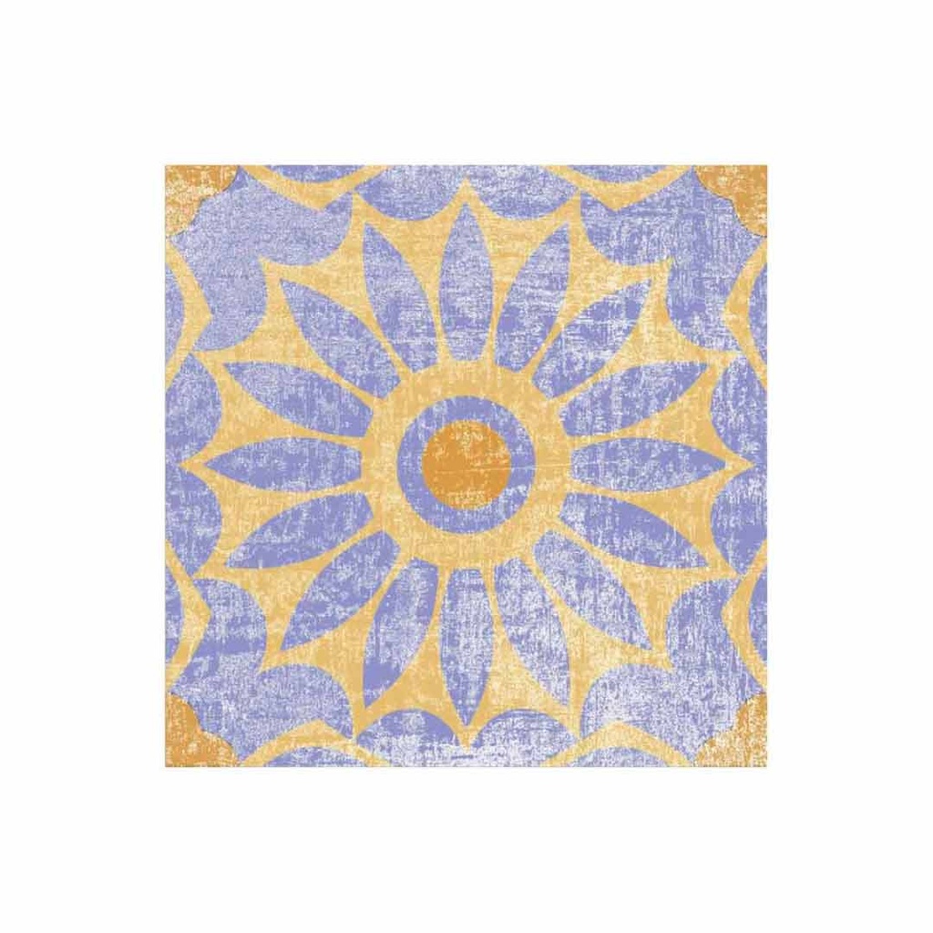 [RDG069] DECORADO CUADRADO FAYSAL MULT. 19.8X19.8 CORONA