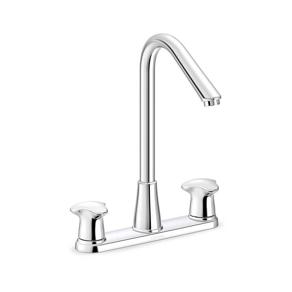 MEZCLADOR LAVAPLATOS SOBREP 8" ALUVIA TCTA CORONA