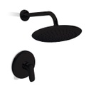 CONJ. DUCHA MONOCONT. LIQUID SD MATEBLACK CORONA