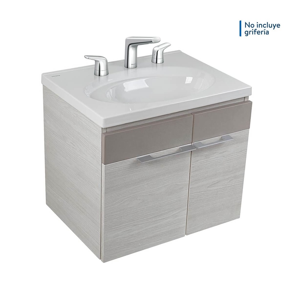 [MBF038] COMBO MUEBLE ELEVADO ELIPSE PLUS 60X45 RH CON LVM GRIF 8P CORONA