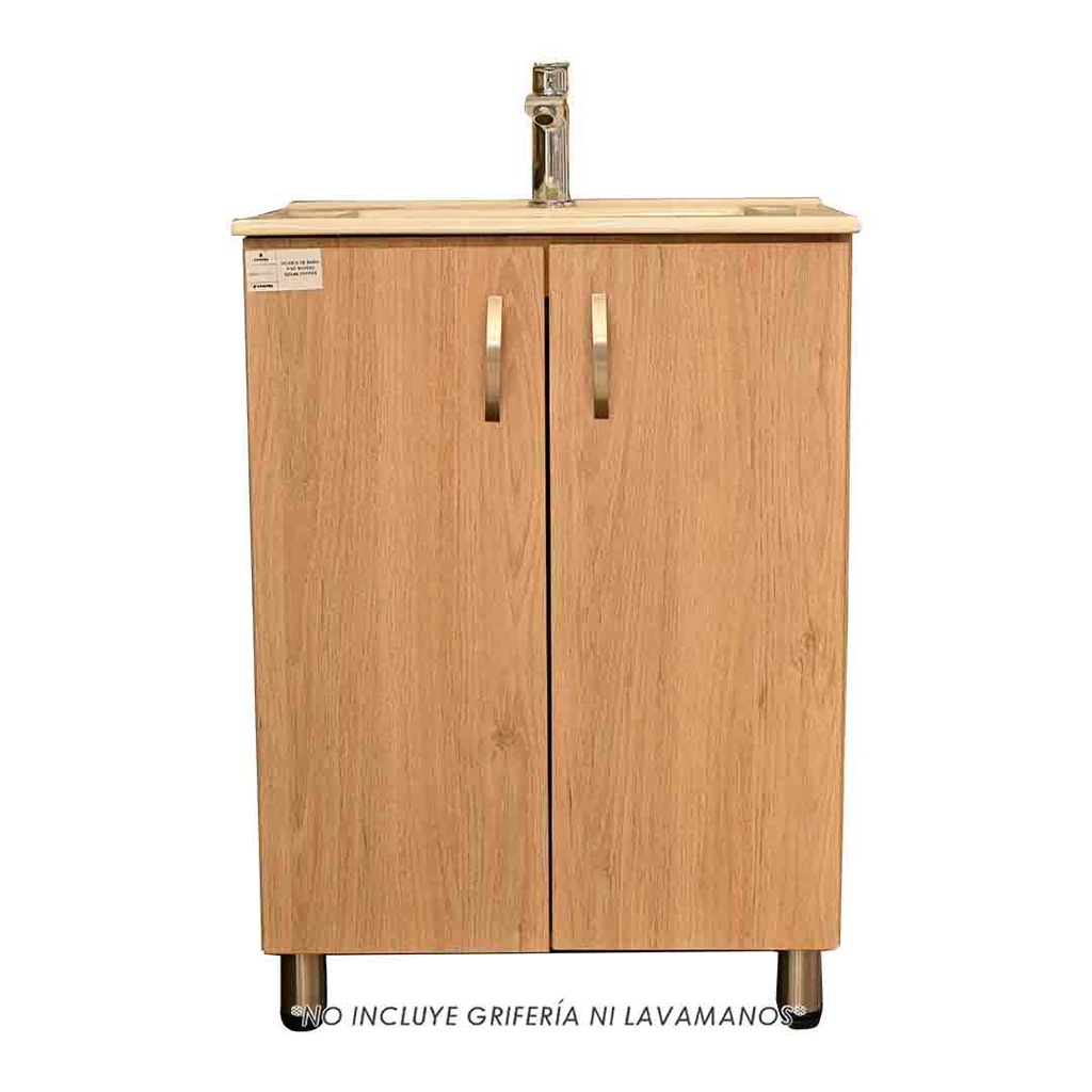 MUEBLE DE BAÑO PISO ROVERE 60X46 COMFER