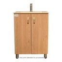 MUEBLE DE BAÑO PISO ROVERE 60X46 COMFER