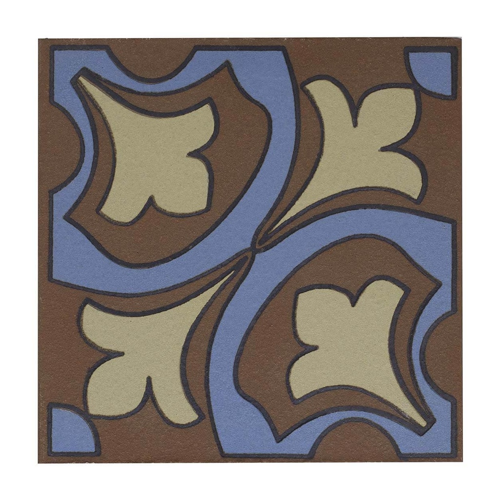 DECORADO TOULOUSE ROJO15x15 ALFA