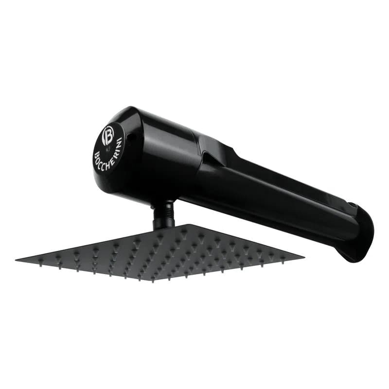 DUCHA HORIZONTAL LUSSO NEGRA A 110V BOCCHERINI