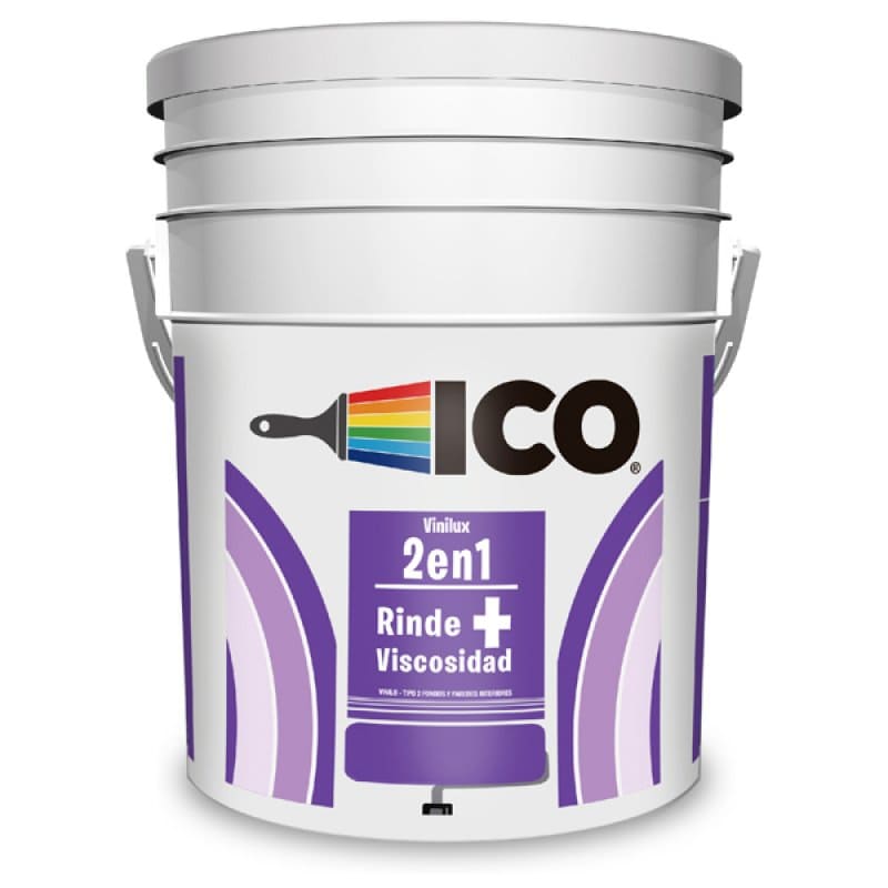 PINTURA VINILUX BLANCO T2 BALDE ICO