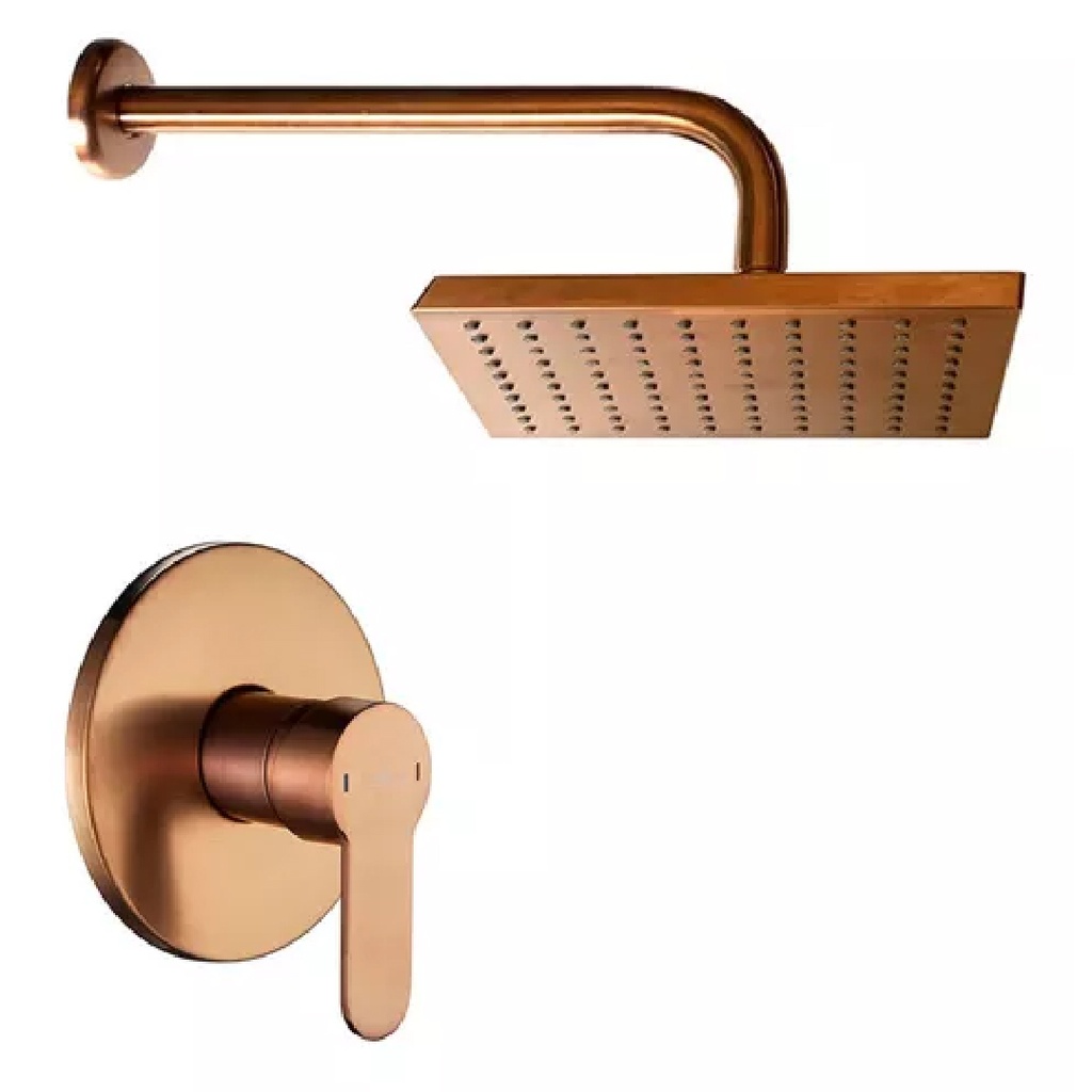 [GDMC32] CONJ. MONOCONT. DUCHA MC DENVER-BR ORO ROSA DECOR.