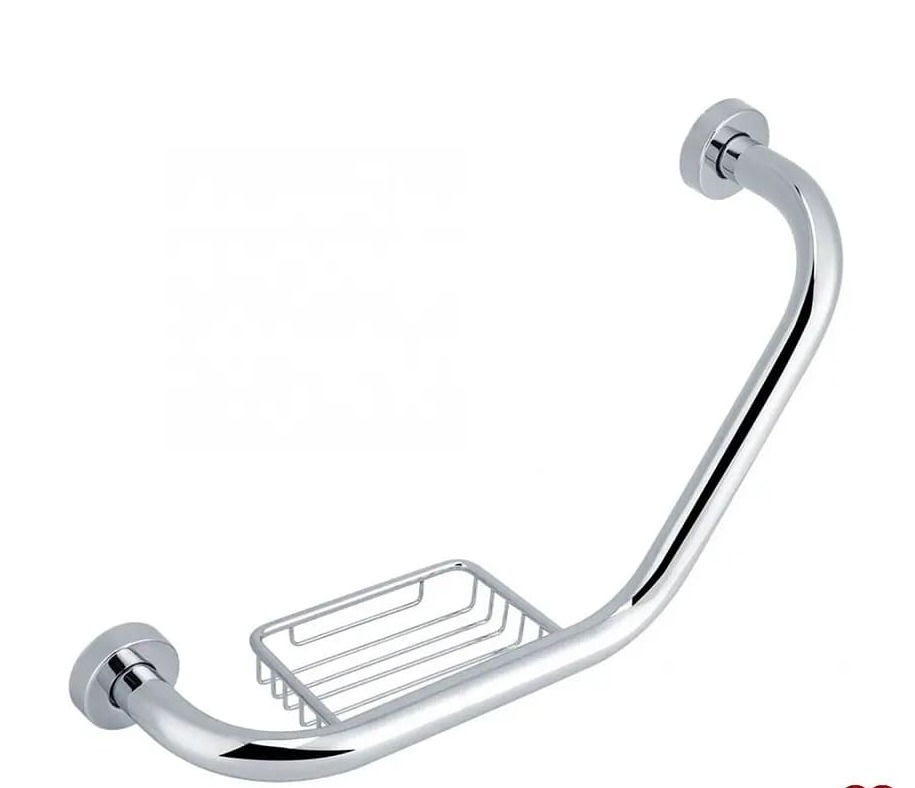 BARRA 135° CON JABONERA D25 L40 TMM