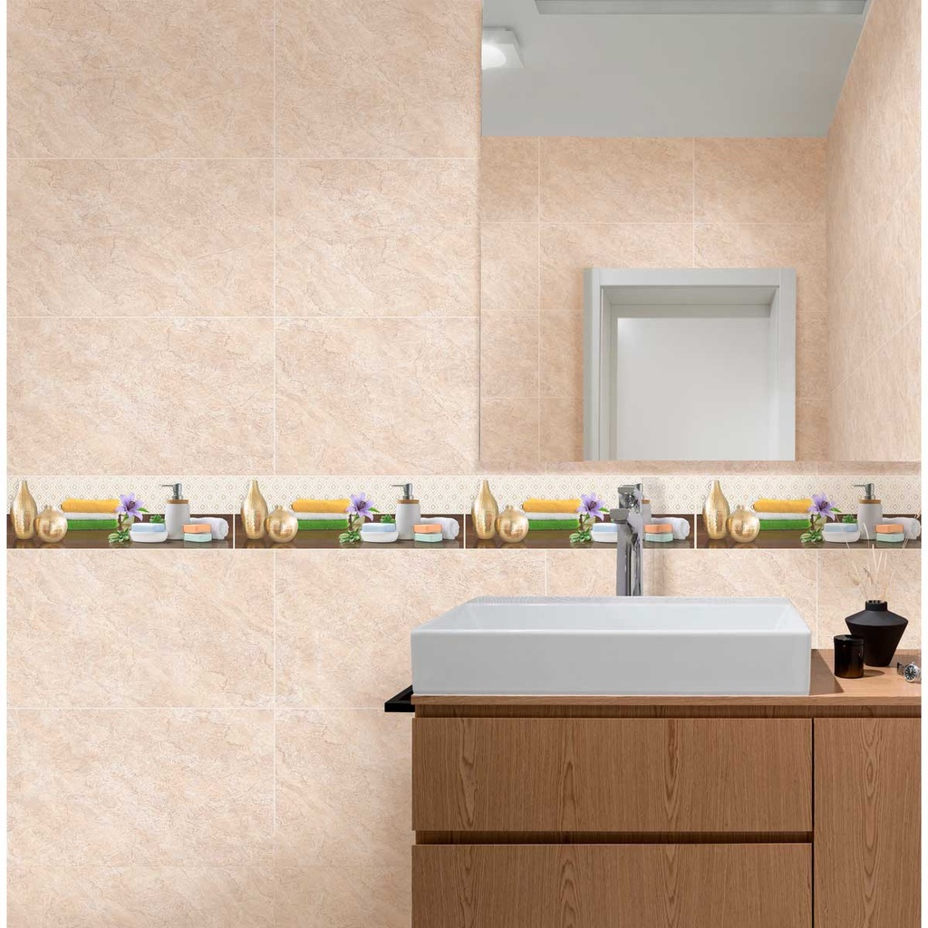 PARED GERMANIA BEIGE 25X43.2 PRIM. CORONA (1.94)