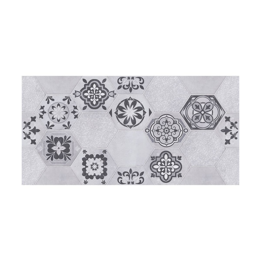 [RDB128] BASE DECORADA PERSEO GRIS 30X60 CORONA