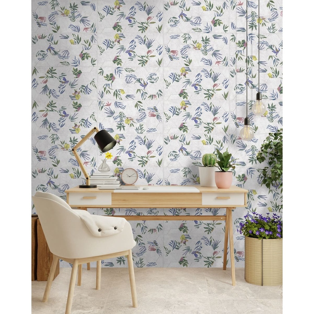 [RDB136] BASE DECORADA BOTANICA MULT. 30X60 PRIM. CORONA (1.44)