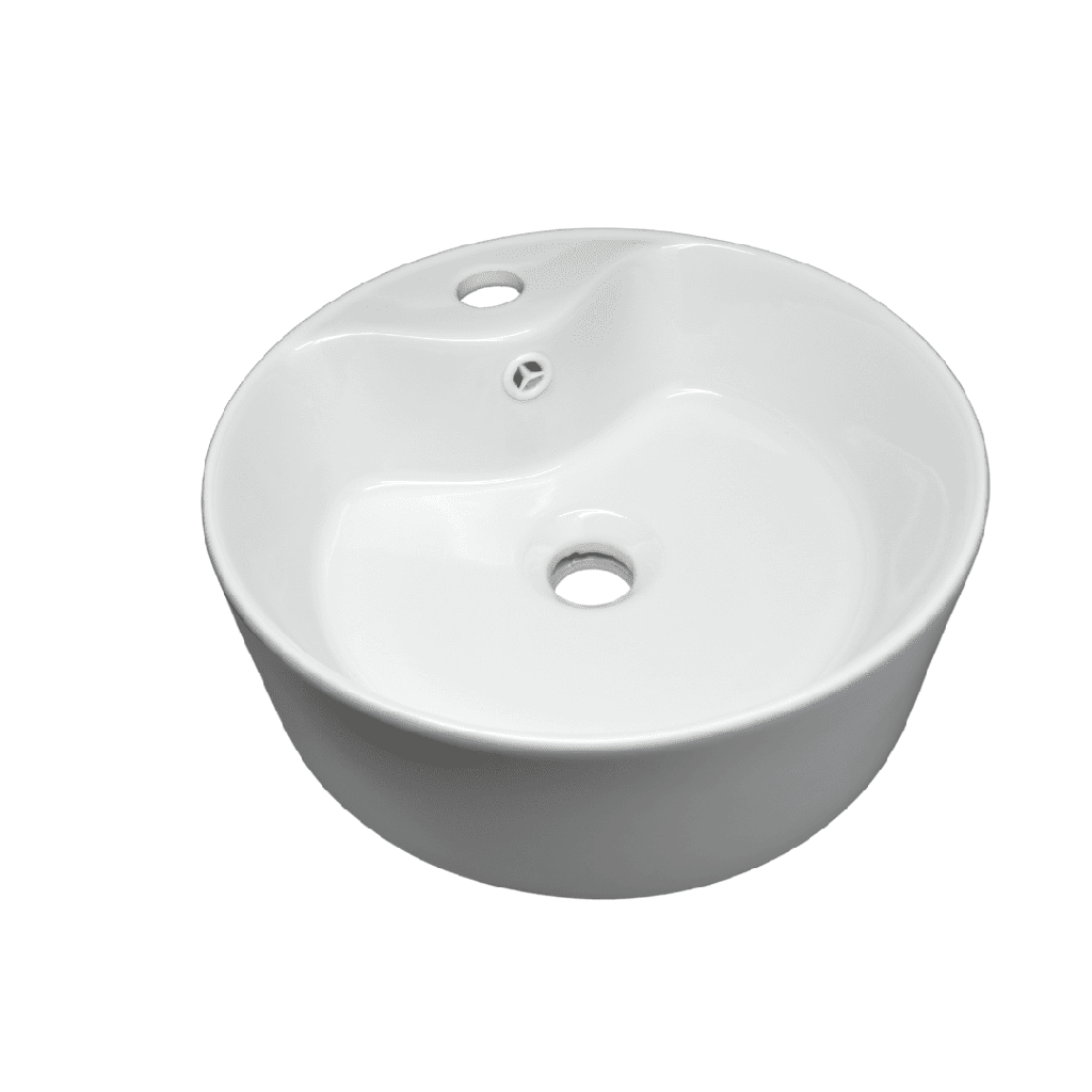 [PLV081] LAVAMANOS VESSEL REDONDO CR TWIN HC