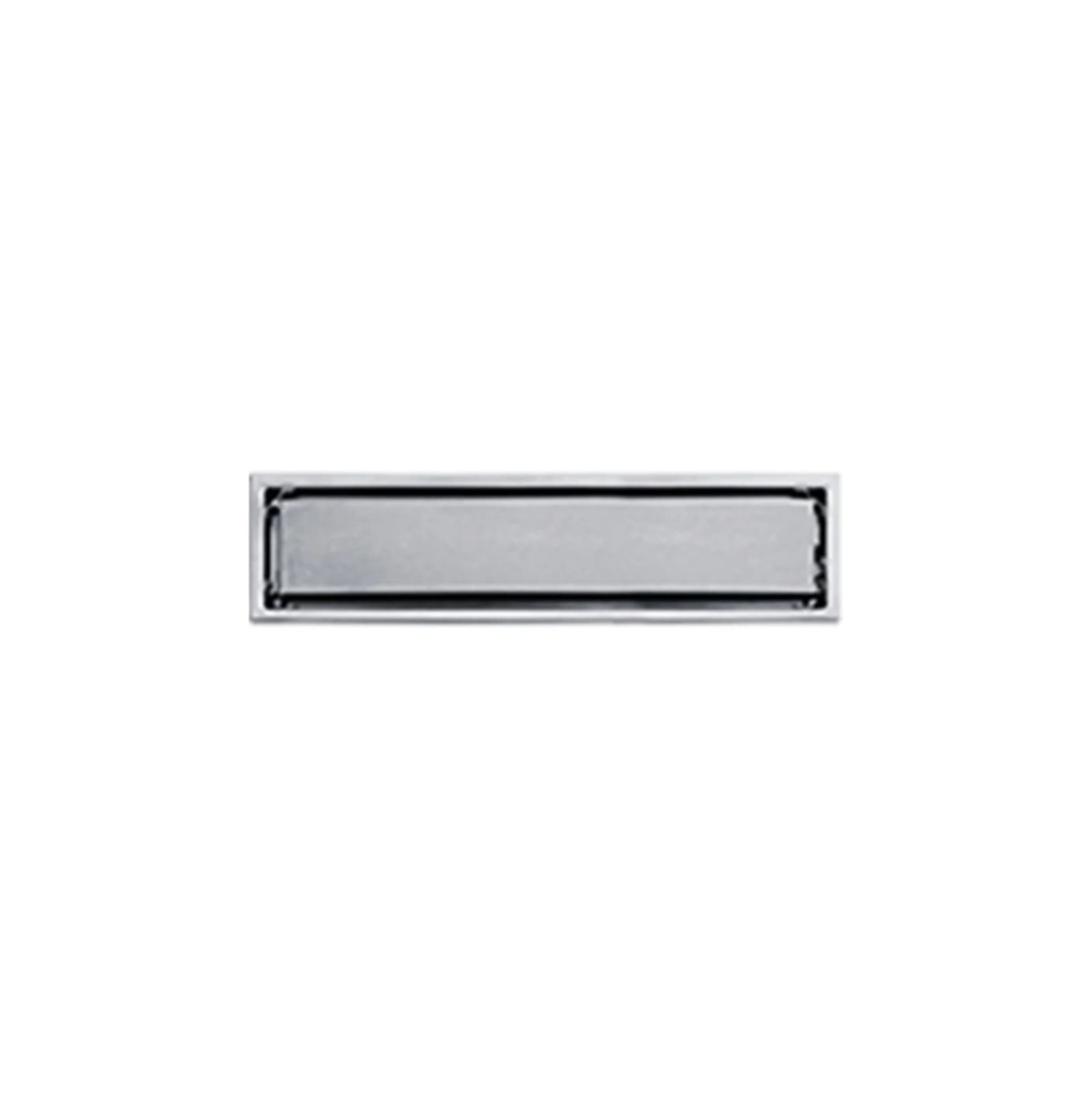 REJILLA PLANA LISA INOX 40 CM IMP