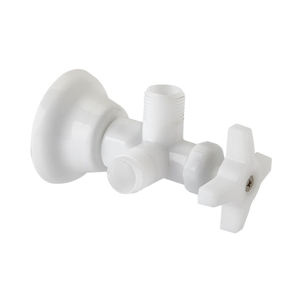 [GCP041] VALVULA REGULACION PLASTICA DOBLE SALIDA 1/2 CORONA